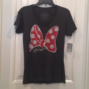 Glitter Minnie Mouse Tee
